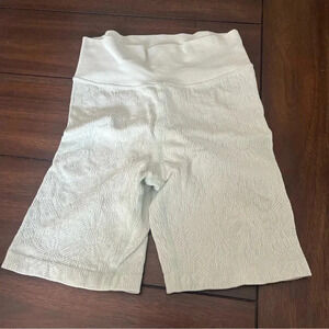 {Offline by aerie} 7 inch biker shorts with floral detail